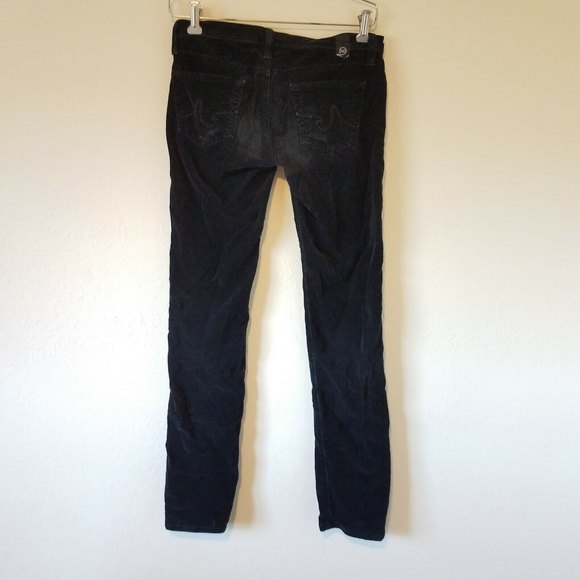 AG Adriano Goldschmied Women's Size 25R The Stilt Cigarette Pants Preowned - Picture 5 of 8